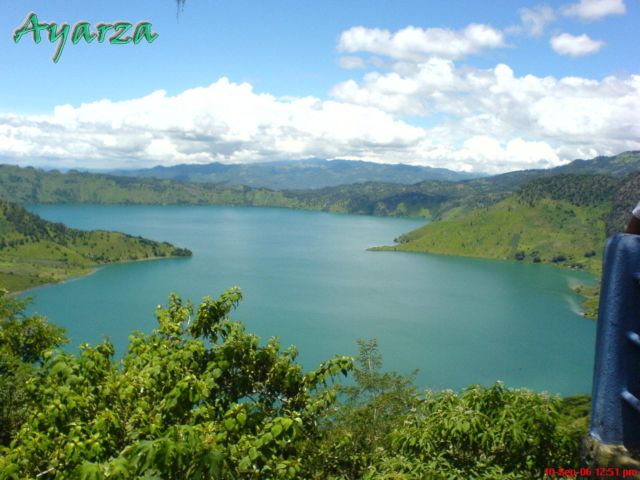 El lago Azul