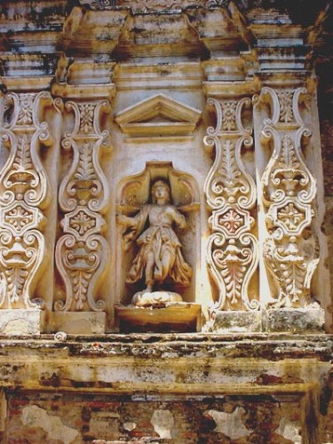 Fachada de Iglesia en La Antigua Guatemala