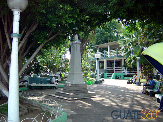 Parque central de Mazatenango