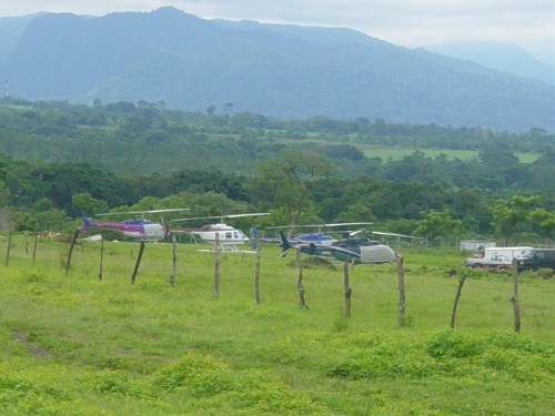Parqueo del Autódromo (Sección de helicópteros)