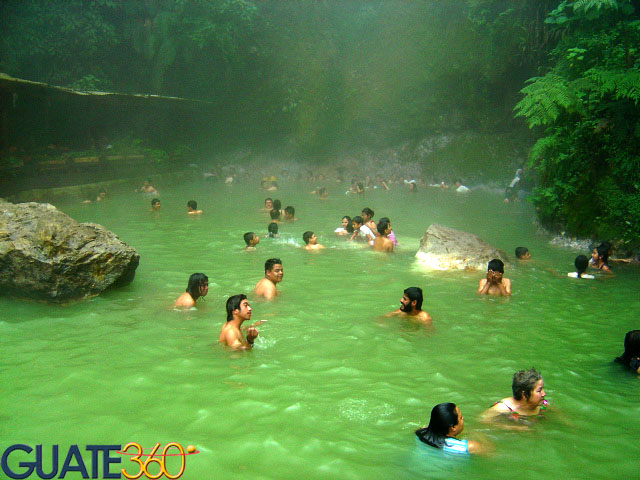 Las famosas Fuentes Georginas en Quetzaltenango