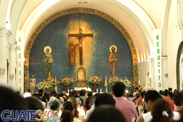 Catedral de Zacapa en su interior