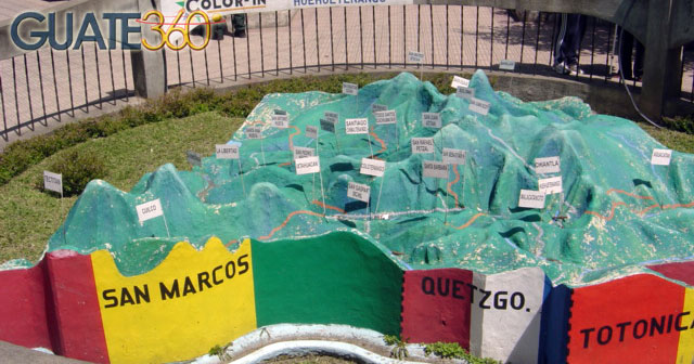 Mapa en relieve