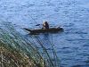 Pescador nativo de Santiago Atitlán