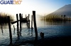 Amanecer en el Lago de Atitlan, Solola