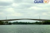 Vista del Río Dulce atravesado por su puente