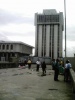Torre de Tribunales en el Centro Cívico de la Ciudad de Guatemala.