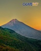 Volcan de Agua al amanecer en La Antigua Guatemala