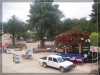 Vista del paque municipal de Uspantán