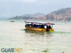 Paseo en lancha por el lago