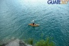 Pescador en el Lago de Atitlan